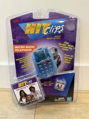 Vintage Tiger Hit Clips Destiny’s Child Survivor Micro Boombox 2001 Sealed New